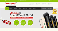 Desktop Screenshot of konseal.com